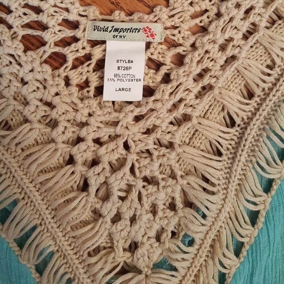 Vivid Importers NY Boho Crochet Top - Picture 4 of 4